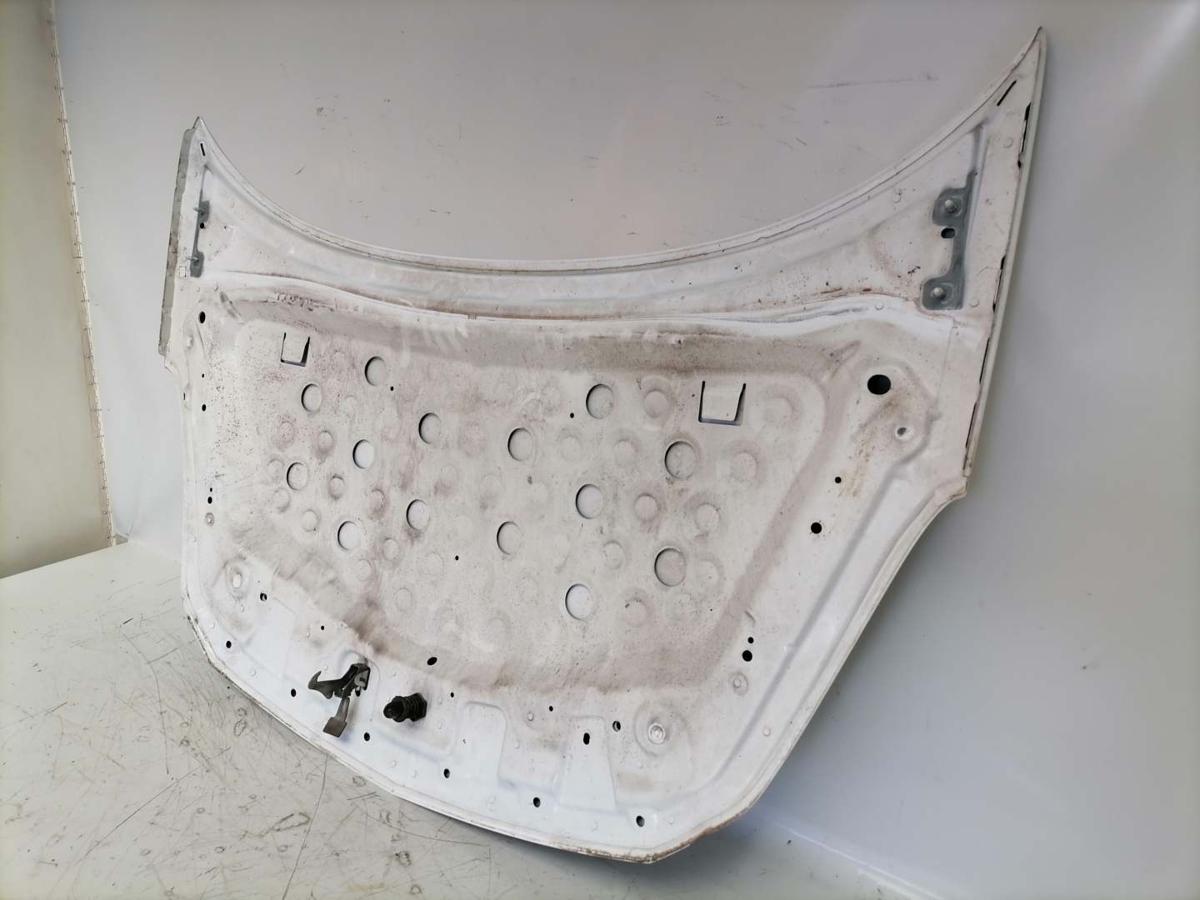 Opel Corsa D original Motorhaube Z474 Casablancaweiß BJ09